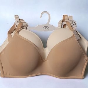 Rene Rofe Set of 2 bras 38C